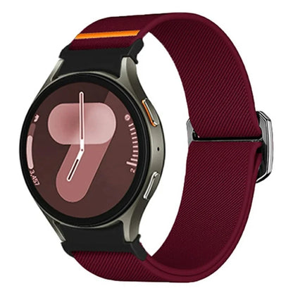 Nylon Strap for Samsung Galaxy Watch FE 40mm / Watch7 / Watch6 / Watch 5 / Watch4 Elastic Band
