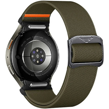 Nylon Strap for Samsung Galaxy Watch FE 40mm / Watch7 / Watch6 / Watch 5 / Watch4 Elastic Band