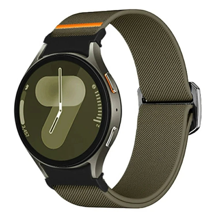 Nylon Strap for Samsung Galaxy Watch FE 40mm / Watch7 / Watch6 / Watch 5 / Watch4 Elastic Band