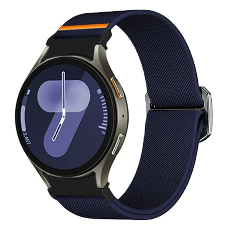 Nylon Strap for Samsung Galaxy Watch FE 40mm / Watch7 / Watch6 / Watch 5 / Watch4 Elastic Band