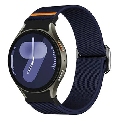 Nylon Strap for Samsung Galaxy Watch FE 40mm / Watch7 / Watch6 / Watch 5 / Watch4 Elastic Band