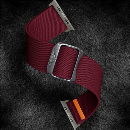 Nylon Strap for Apple Watch Series 10 42mm /  9 8 7 41mm / SE (2023) SE (2022) SE 6 5 4 40mm / 3 2 1 38mm Elastic Band
