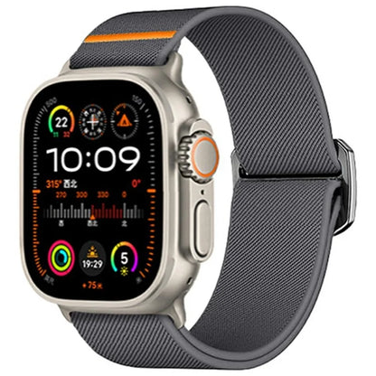 Nylon Strap for Apple Watch Series 10 42mm /  9 8 7 41mm / SE (2023) SE (2022) SE 6 5 4 40mm / 3 2 1 38mm Elastic Band