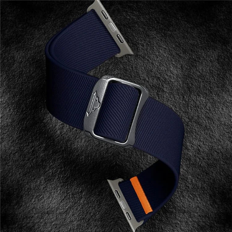Nylon Strap for Apple Watch Series 10 42mm /  9 8 7 41mm / SE (2023) SE (2022) SE 6 5 4 40mm / 3 2 1 38mm Elastic Band