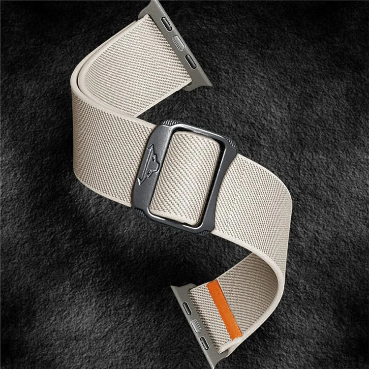 Nylon Strap for Apple Watch Series 10 42mm /  9 8 7 41mm / SE (2023) SE (2022) SE 6 5 4 40mm / 3 2 1 38mm Elastic Band