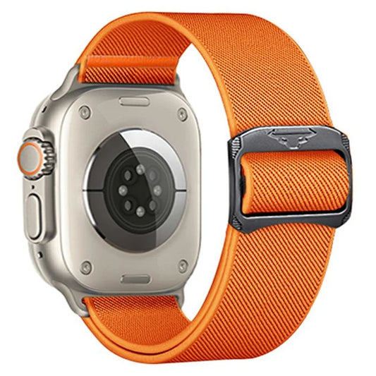 Nylon Strap for Apple Watch Series 10 46mm / Ultra 2 / Ultra 49mm / Series 9 8 7 45mm / SE (2023) SE (2022) SE 6 5 4 44mm / 3 2 1 42mm Band
