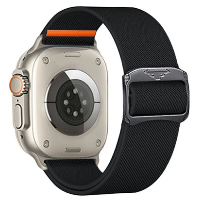 Nylon Strap for Apple Watch Series 10 46mm / Ultra 2 / Ultra 49mm / Series 9 8 7 45mm / SE (2023) SE (2022) SE 6 5 4 44mm / 3 2 1 42mm Band