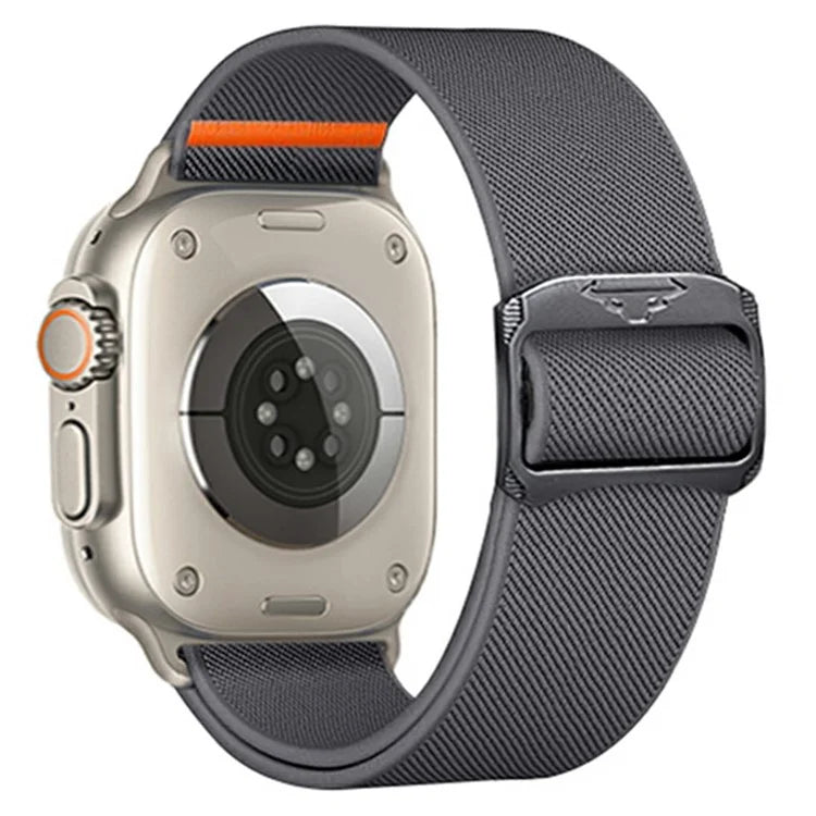 Nylon Strap for Apple Watch Series 10 46mm / Ultra 2 / Ultra 49mm / Series 9 8 7 45mm / SE (2023) SE (2022) SE 6 5 4 44mm / 3 2 1 42mm Band