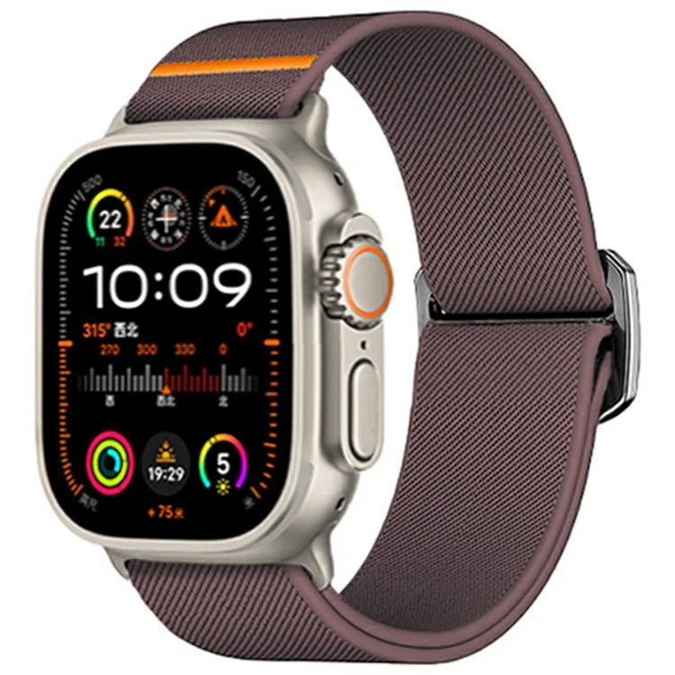 Nylon Strap for Apple Watch Series 10 46mm / Ultra 2 / Ultra 49mm / Series 9 8 7 45mm / SE (2023) SE (2022) SE 6 5 4 44mm / 3 2 1 42mm Band