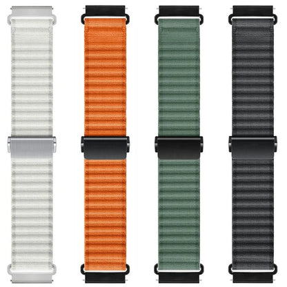 For Huawei Watch GT 3 42mm / GT 3 Pro 43mm Watch Strap 20mm Wave Design Nylon Wrist Band