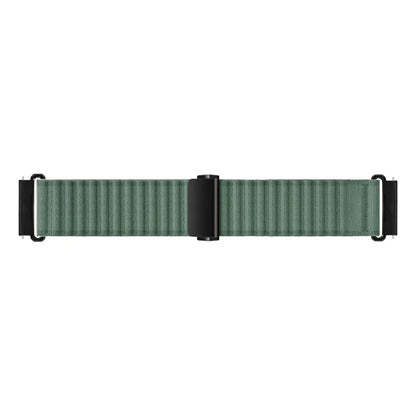 For Huawei Watch GT 4 41mm / Garmin Venu 3S Watch Strap 18mm Wave Design Nylon Wrist Band