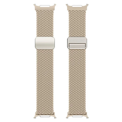 DUX DUCIS Mixture Pro Series For Samsung Galaxy Watch Ultra 47mm Nylon Braided Watch Band Magnetic Strap