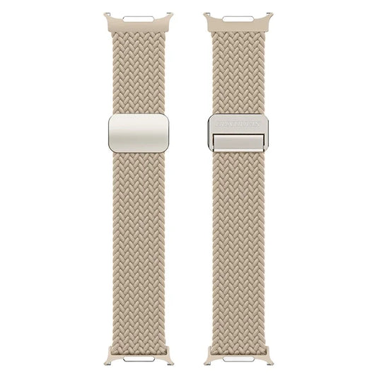 DUX DUCIS Mixture Pro Series For Samsung Galaxy Watch Ultra 47mm Nylon Braided Watch Band Magnetic Strap