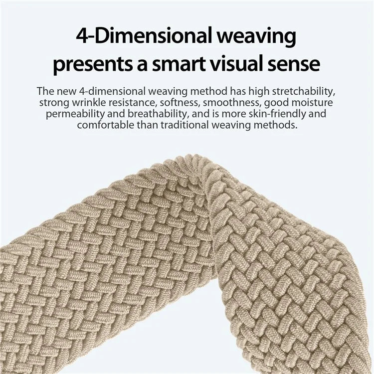 DUX DUCIS Mixture Pro Series For Samsung Galaxy Watch Ultra 47mm Nylon Braided Watch Band Magnetic Strap