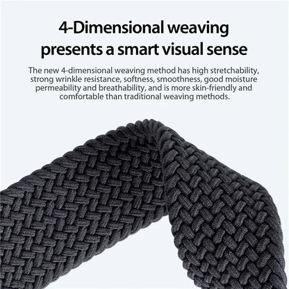 DUX DUCIS Mixture Pro Series For Samsung Galaxy Watch Ultra 47mm Nylon Braided Watch Band Magnetic Strap