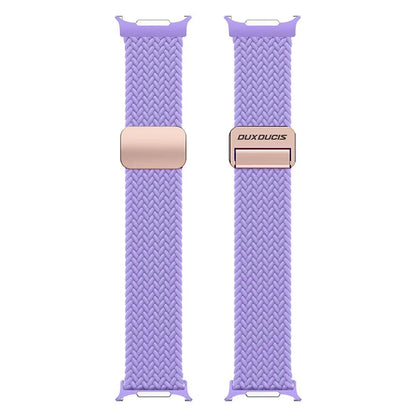 DUX DUCIS Mixture Pro Series For Samsung Galaxy Watch Ultra 47mm Nylon Braided Watch Band Magnetic Strap