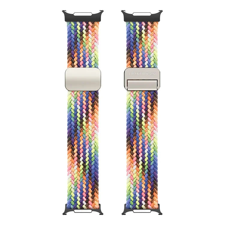 DUX DUCIS Mixture Pro Series For Samsung Galaxy Watch Ultra 47mm Nylon Braided Watch Band Magnetic Strap