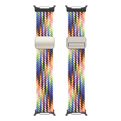 DUX DUCIS Mixture Pro Series For Samsung Galaxy Watch Ultra 47mm Nylon Braided Watch Band Magnetic Strap