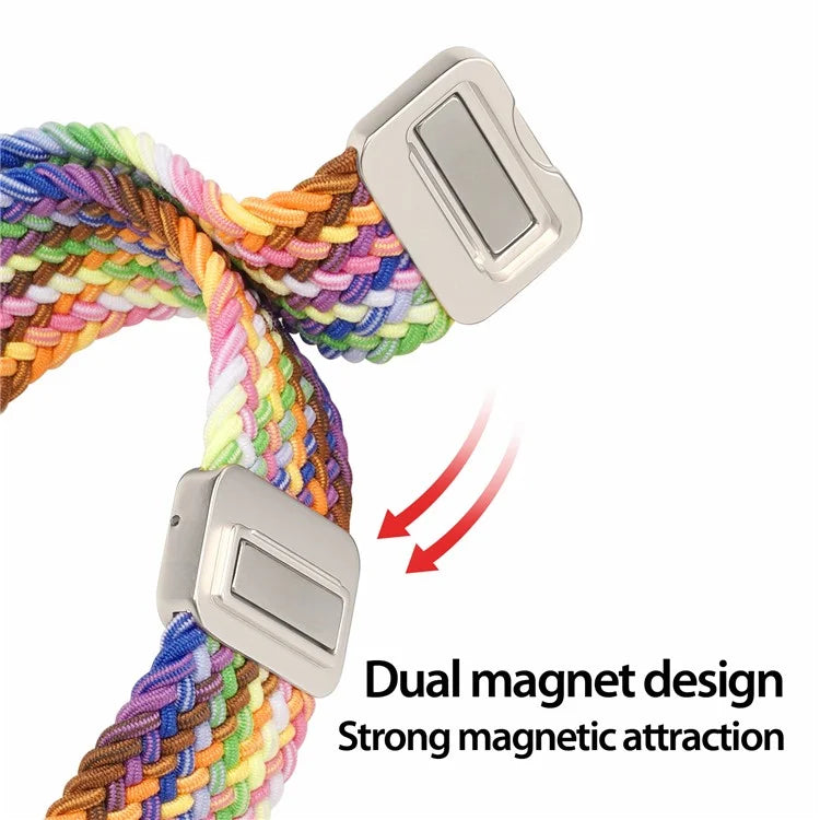 DUX DUCIS Mixture Pro Series For Samsung Galaxy Watch Ultra 47mm Nylon Braided Watch Band Magnetic Strap