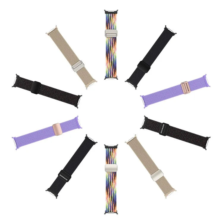 DUX DUCIS Mixture Pro Series For Samsung Galaxy Watch Ultra 47mm Nylon Braided Watch Band Magnetic Strap