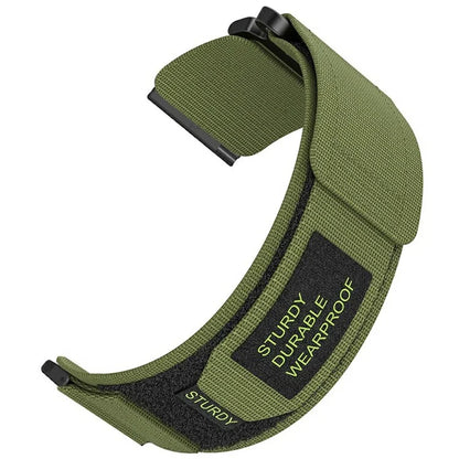 For Suunto 9 / 7 / Spartan Sport Wrist HR Baro Nylon Watch Band 24mm Loop Fastener Strap