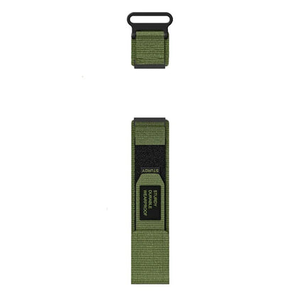 For Suunto 9 / 7 / Spartan Sport Wrist HR Baro Nylon Watch Band 24mm Loop Fastener Strap