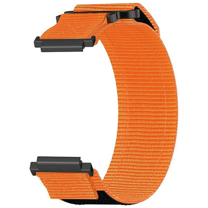 For Huawei Watch GT 4 41mm / Garmin Venu 3S Nylon Watch Band 18mm Loop Fastener Strap