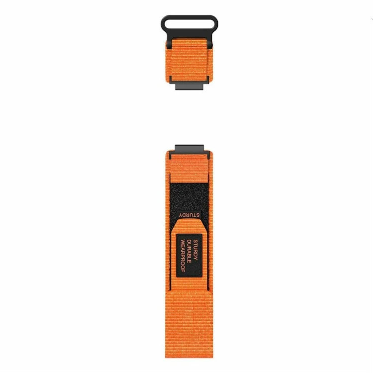 For Huawei Watch GT 4 41mm / Garmin Venu 3S Nylon Watch Band 18mm Loop Fastener Strap