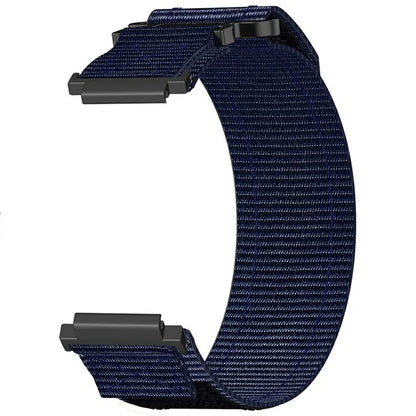 For Huawei Watch GT 4 41mm / Garmin Venu 3S Nylon Watch Band 18mm Loop Fastener Strap