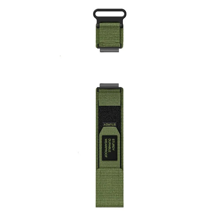 20mm Nylon Watch Band for Samsung Galaxy Watch FE 40mm / Watch7 44mm / 40mm Loop Fastener Strap