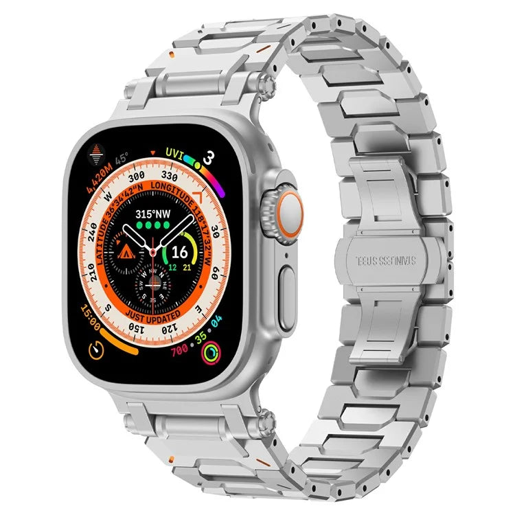 Strap for Apple Watch Series 10 46mm / Ultra 2 / Ultra 49mm / Series 9 8 7 45mm / SE (2023) SE (2022) SE 6 5 4 44mm / 3 2 1 42mm Watch Band with Tool