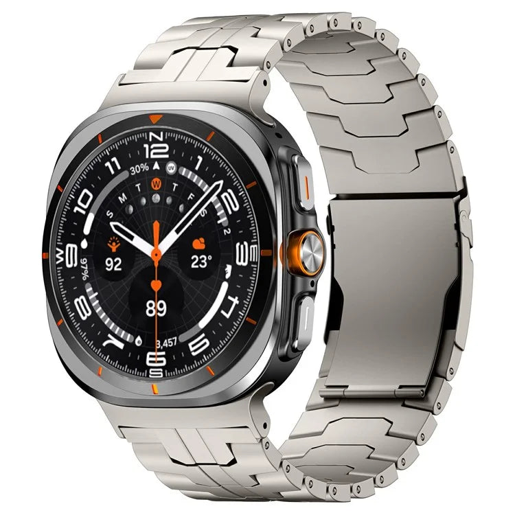 For Samsung Galaxy Watch Ultra 47mm Watch Band Titanium Alloy Wrist Strap with Tool