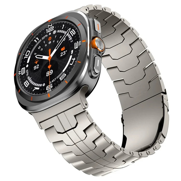 For Samsung Galaxy Watch Ultra 47mm Watch Band Titanium Alloy Wrist Strap with Tool