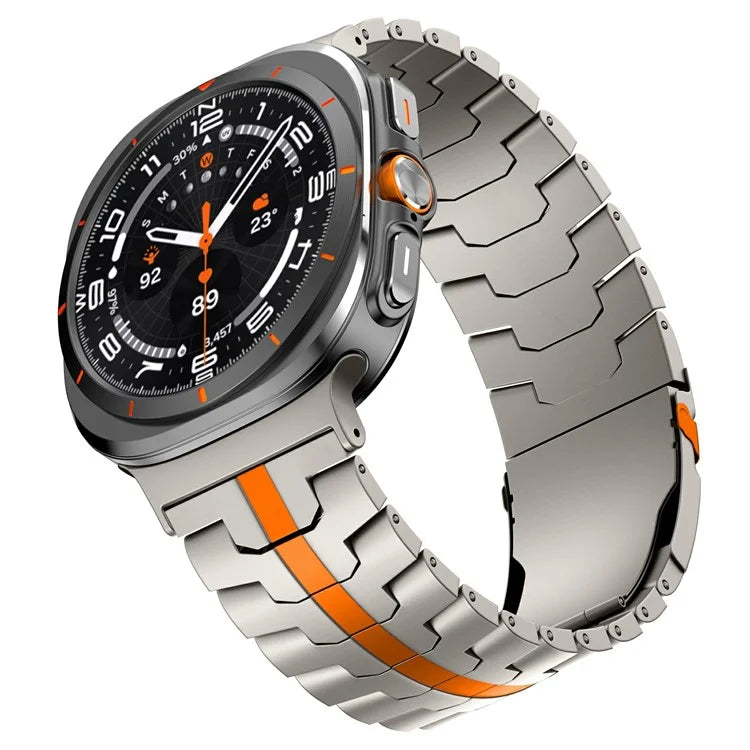 For Samsung Galaxy Watch Ultra 47mm Watch Band Titanium Alloy Wrist Strap with Tool