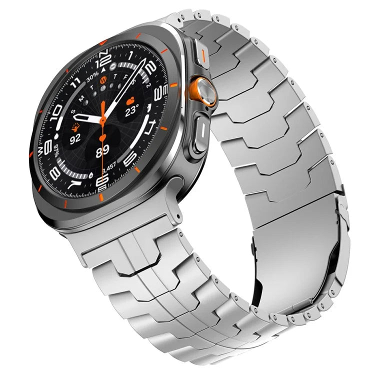 For Samsung Galaxy Watch Ultra 47mm Watch Band Titanium Alloy Wrist Strap with Tool