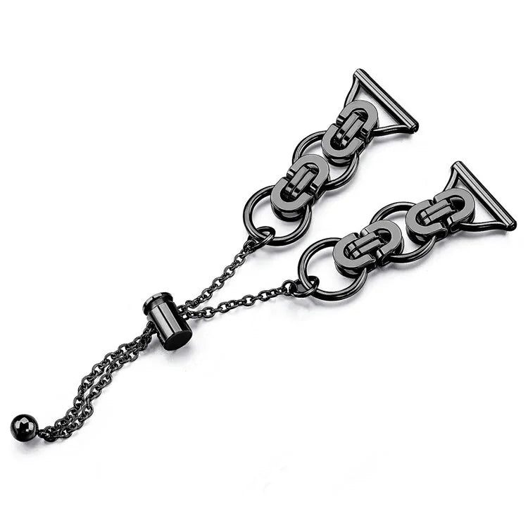 For Samsung Galaxy Watch7 44mm / 40mm Smart Watch Band Single Chain Style Metal Bracelet