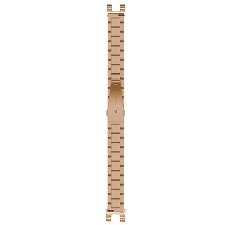 For Garmin Lily Watch Band Three Bead Solid Stainless Steel Replacement Strap