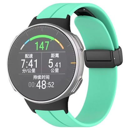 For Polar Vantage Watchband Soft Silicone Watch Strap with Magnetic Buckle