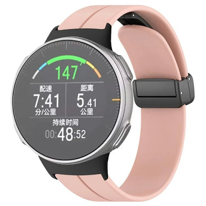 For Polar Vantage Watchband Soft Silicone Watch Strap with Magnetic Buckle
