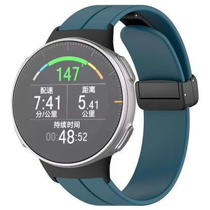 For Polar Vantage Watchband Soft Silicone Watch Strap with Magnetic Buckle