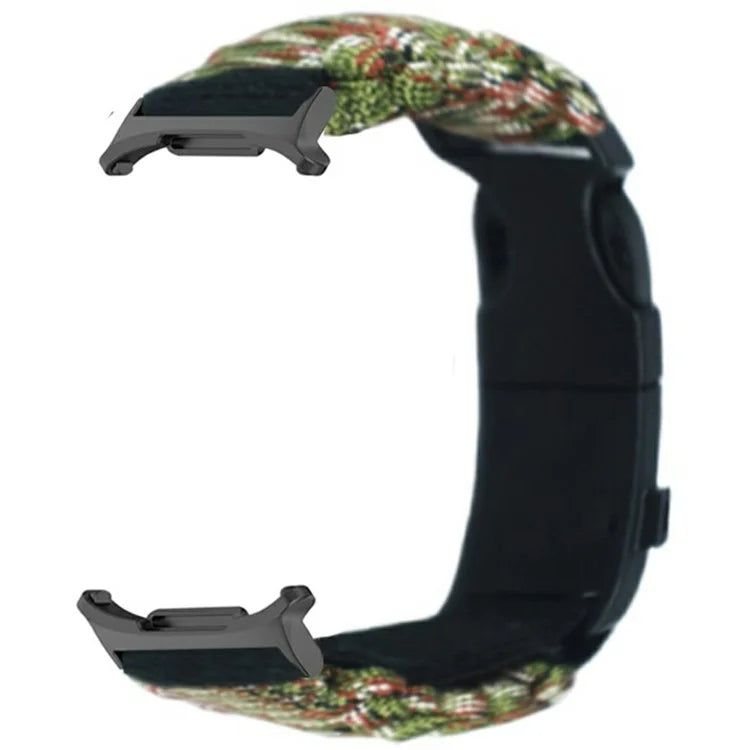 For Samsung Galaxy Watch Ultra 47mm Outdoor Multifunction 7-Core Paracord Survival Bracelet Watch Strap
