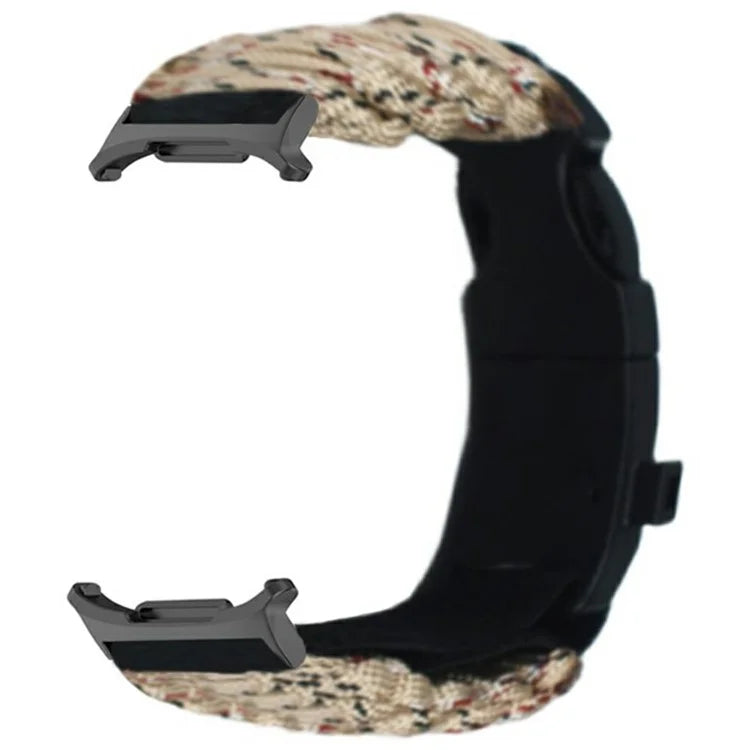 For Samsung Galaxy Watch Ultra 47mm Outdoor Multifunction 7-Core Paracord Survival Bracelet Watch Strap