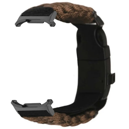 For Samsung Galaxy Watch Ultra 47mm Outdoor Multifunction 7-Core Paracord Survival Bracelet Watch Strap
