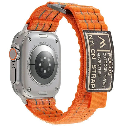 For Apple Watch Series 10 42mm  /  9 8 7 41mm  /  SE (2023) SE (2022) SE 6 5 4 40mm  /  3 2 1 38mm Nylon Loop Watch Strap