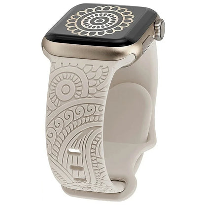 Silicone Strap for Apple Watch Series 10 42mm  /  9 8 7 41mm  /  SE (2023) SE (2022) SE 6 5 4 40mm  /  3 2 1 38mm