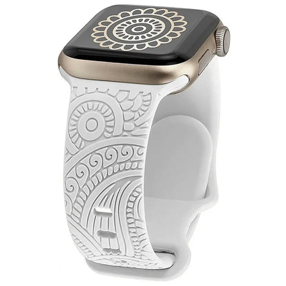 Silicone Strap for Apple Watch Series 10 42mm  /  9 8 7 41mm  /  SE (2023) SE (2022) SE 6 5 4 40mm  /  3 2 1 38mm