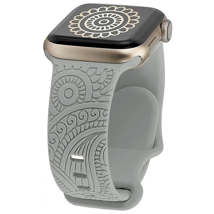 Silicone Strap for Apple Watch Series 10 42mm  /  9 8 7 41mm  /  SE (2023) SE (2022) SE 6 5 4 40mm  /  3 2 1 38mm