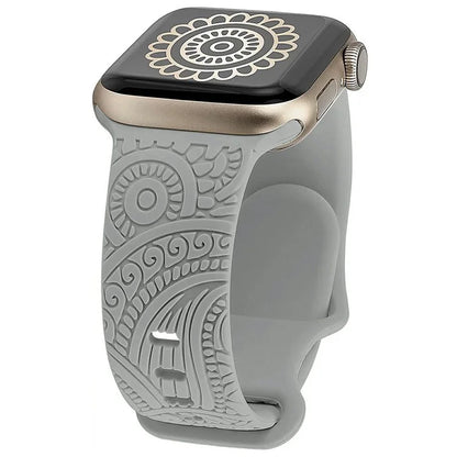 Silicone Strap for Apple Watch Series 10 42mm  /  9 8 7 41mm  /  SE (2023) SE (2022) SE 6 5 4 40mm  /  3 2 1 38mm