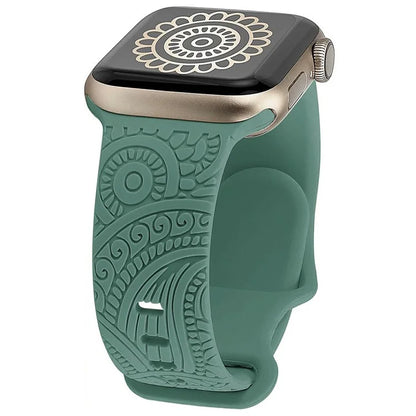 Silicone Strap for Apple Watch Series 10 42mm  /  9 8 7 41mm  /  SE (2023) SE (2022) SE 6 5 4 40mm  /  3 2 1 38mm