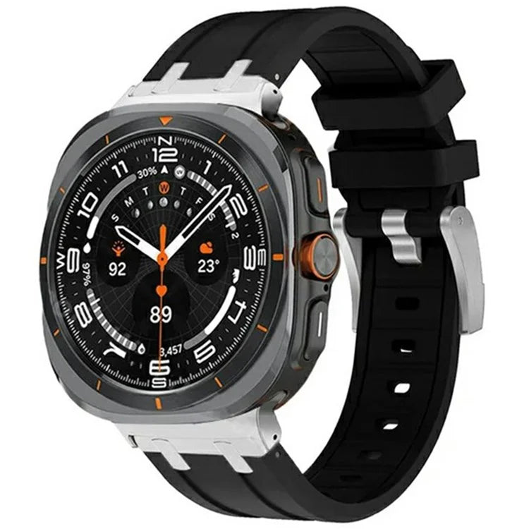 For Samsung Galaxy Watch Ultra 47mm Watch Strap Replacement Silicone Watch Band